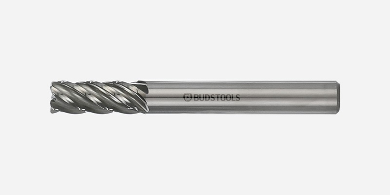 TI - Corner Radius End Mills - For Titanium Alloy - 4/5-Flutes - 38° Helix