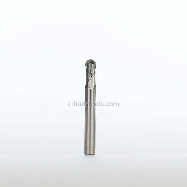 SUS - Ball Nose End Mills - For Stainless Steel - 2-Flutes - 30° Helix - 1