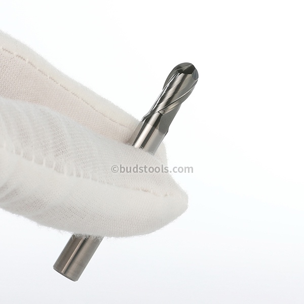 SUS - Ball Nose End Mills - For Stainless Steel - 2-Flutes - 30° Helix - 2