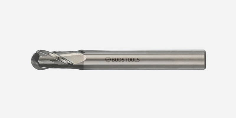 SUS - Ball Nose End Mills - For Stainless Steel - 2-Flutes - 30° Helix