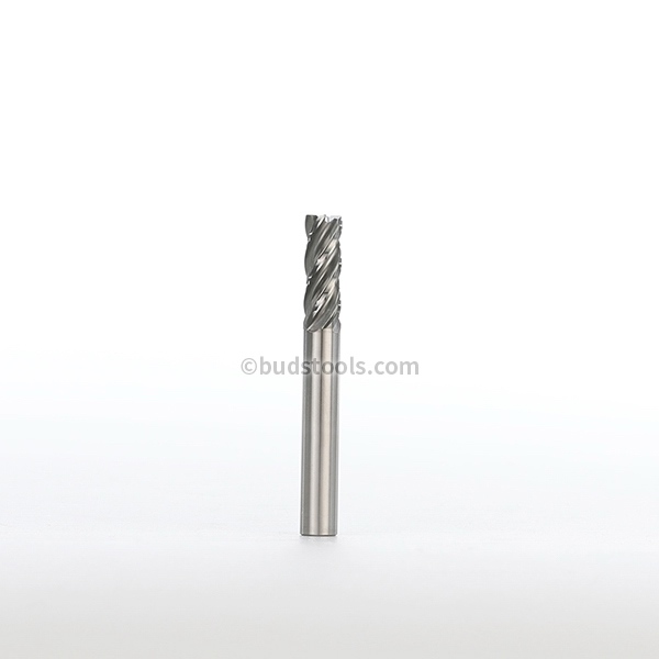 SUS - Square End Mills - For Stainless Steel - 4-Flutes - 35°/38° Helix - 1