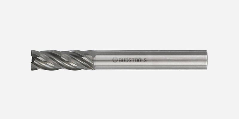 SUS - Corner Radius End Mills - For Stainless Steel - 4-Flutes - 35°/38° Helix