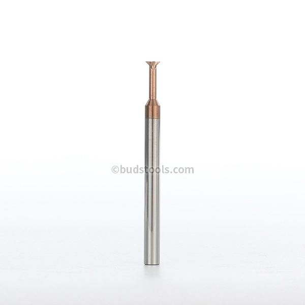 Dovetail Milling Cutters - For Steel - 4 Flutes - 45° Angle - 1