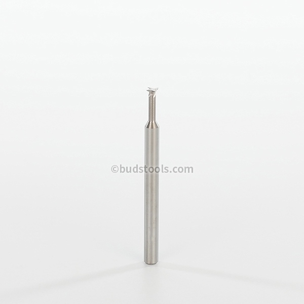 Dovetail Milling Cutters - For Aluminum - 4 Flutes - 30° Angle - 1