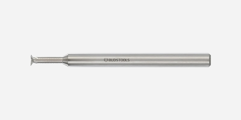 Dovetail Milling Cutters - For Aluminum - 4 Flutes - 30° Angle