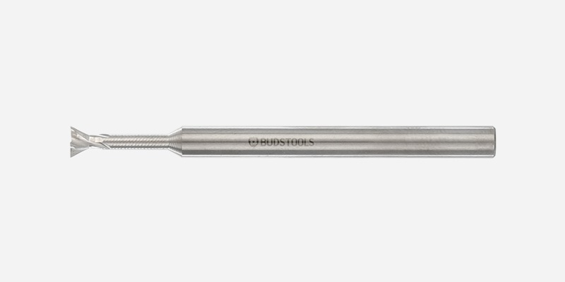Dovetail Milling Cutters - For Aluminum - 4 Flutes - 75° Angle