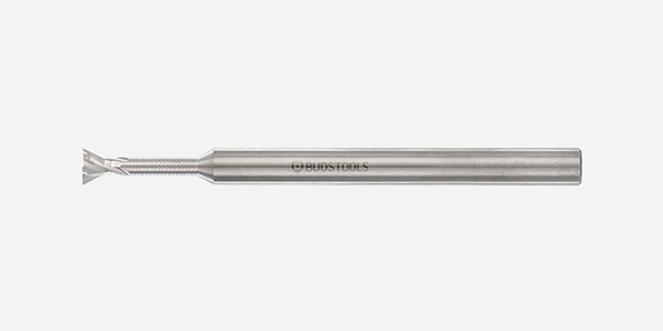 Dovetail Milling Cutters - For Aluminum - 4 Flutes - 75° Angle