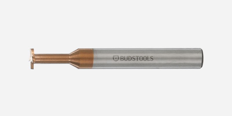T-Slot Milling Cutters - For Steel - 4-Flutes