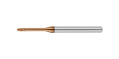 GC - Corner Radius Reduced Neck End Mills - For Mold Steel - 4-Flutes - 35° Helix
